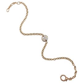 Bracciale Pomellato, "Sabbia", oro rosa e diamanti. Altro