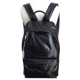 MCQ Alexander McQueen Wetlook Backpack Black