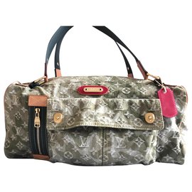 Louis Vuitton-Louis Vuitton mini Boston bag/ shoulder bag-Khaki