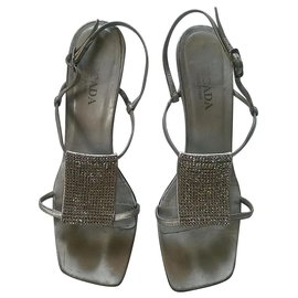 Escada sandali Argento