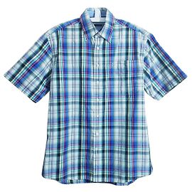 Camicia Paul Smith a quadri in cotone maniche corte M Multicolore