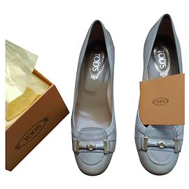 Tod's Leather Pumps Beige Size 41 Beige