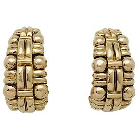Orecchini Boucheron "Cross balls" in oro giallo. Altro