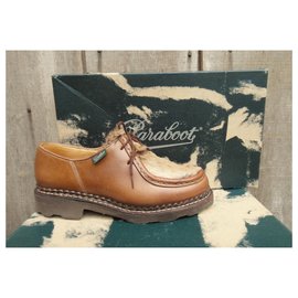 Paraboot-Paraboot Derbies Modelo Michael Rabbit Tamaño 2 (34,5 fr)-Castaño