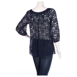 Diane Von Furstenberg-Tops-Azul