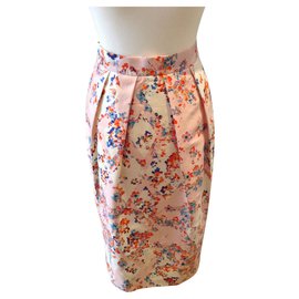 Lk Bennett-Lk Bennett, Tiara Floral Diamond Skirt-Multiple colors