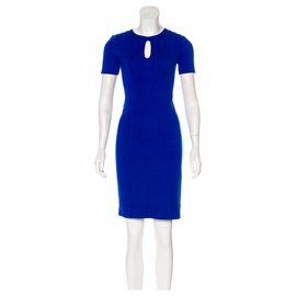 Diane Von Furstenberg-DvF Kader vestido-Azul
