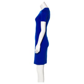 Diane Von Furstenberg-DvF Kader vestido-Azul