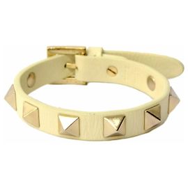 Valentino Lederarmband Silber