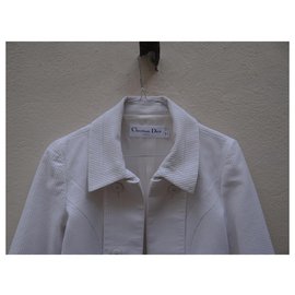 Dior-Blazer-White,Eggshell