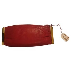 Lanvin Purses, wallets, cases Red