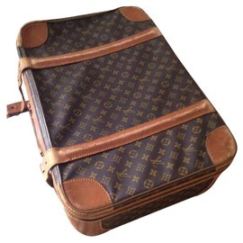 Louis Vuitton-maleta stratos de louis vuitton-Castaño
