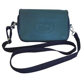 Lacoste Sacs à main Vert foncé Bleu foncé
