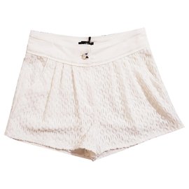 Byblos-Pantalones cortos-Blanco