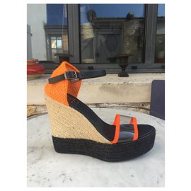 Autre Marque-Sandals-Orange
