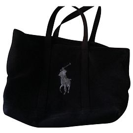 Polo Ralph Lauren bolso de mano ralph lauren Negro