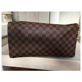 Louis Vuitton-Speedy checkered-Marrom