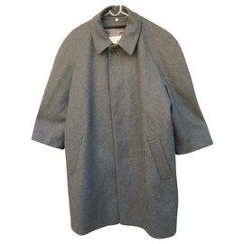Burberry-Burberry coat cut raglan-Grey