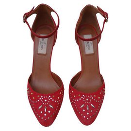 Valentino-Heels-Red