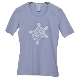 T-shirt Céline Bleu Pervenche Taille Top M MEDIUM Bleu