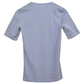 Céline-T-Shirt Céline Periwinkle Blu Taglia Top M MEDIA-Blu