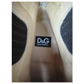Dolce & Gabbana-Dolce & Gabbana Stiefelgröße 45 1/2 Wie neu-Dunkelbraun