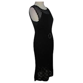Karen Millen-Crochet dress-Black
