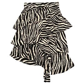 Isabel Marant Etoile gonne Nero Bianco sporco