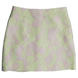 Mini jupe abstraite 3.1 Phillip Lim Multicolore