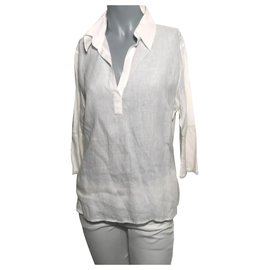 Massimo Dutti Tops Weiß