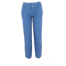 One step Hose Marineblau