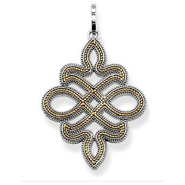 Thomas Sabo Love knot Silvery Golden