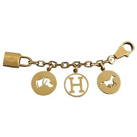 Hermès Hermes Gold Breloque bag charm Golden