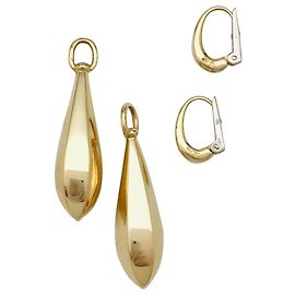 Pendientes de pomellato de oro amarillo.. Otro