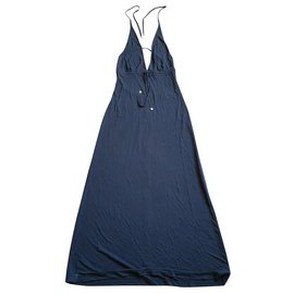 Escada Black low back maxidress Black