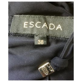 Escada-Black low back maxidress-Black