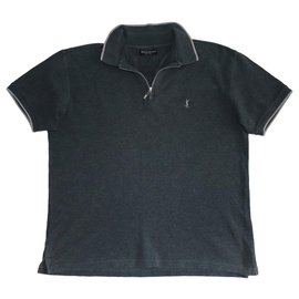 Yves Saint Laurent-Polos-Dark grey