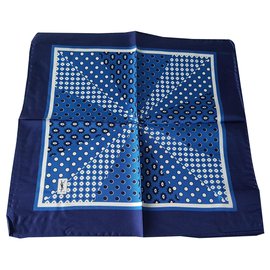 Yves Saint Laurent-Men Scarves-Blue