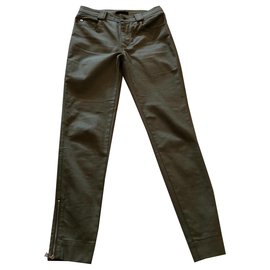 Louis Vuitton-Pantalons, leggings-Kaki