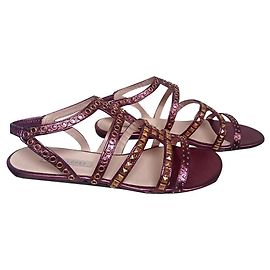 Pura Lopez Sandals Purple