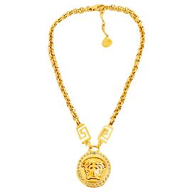 Versace Méduse pédant Doré