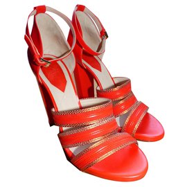 Elie Saab-Sandals-Red