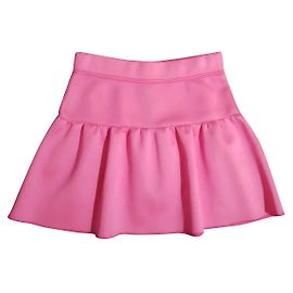 Saia rosa Parosh em modal XS Rosa