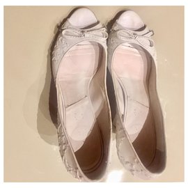 Dior-Sandales Dior-Blanc cassé