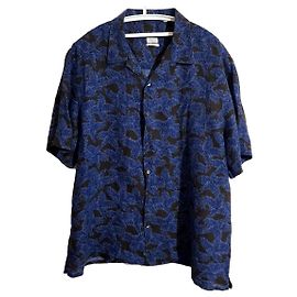 Luciano Barbera Camicia Nero Blu