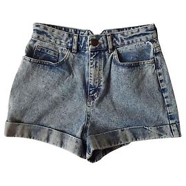 Autre Marque Short en denim bleu River Island Bleu