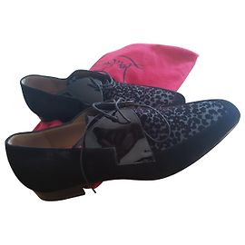 Christian Louboutin Mocassini Slip on Nero