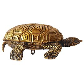 Lancel Tortuga de bronce Bronce
