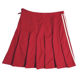 Adidas-Skirts-White,Red