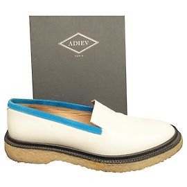 Mocassins Adieu en cuir blanc Blanc